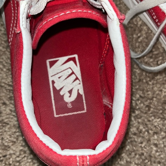 Red Vans - Picture 6 of 7